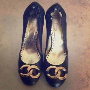 Juice Couture Black Heels